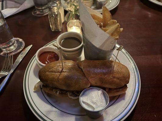 French Dip Sandwich - Excellent!