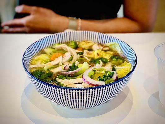 Chicken pho, good for the soul!