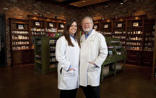 The owners of Madison Drugs:  Ginny Isbell and Terry Wingo