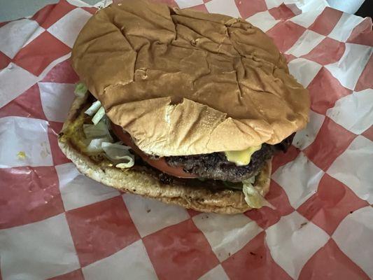 Bacon cheeseburger