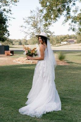 Here comes the bride 
-Photographer @PattiDarby