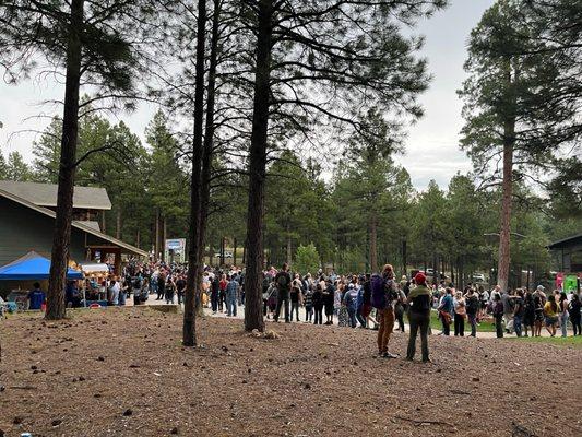 Crowd @ Rebelution concert in Flagstaff.