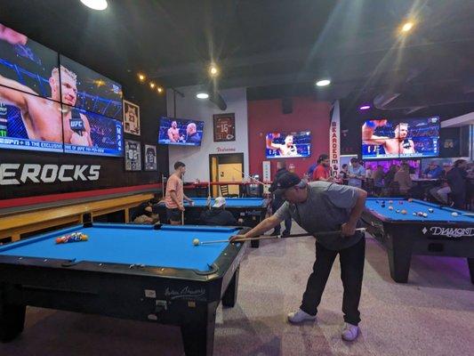 Pool tables