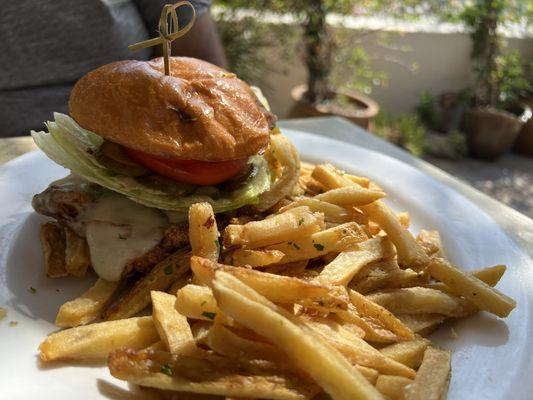 Fried chicken sandwich