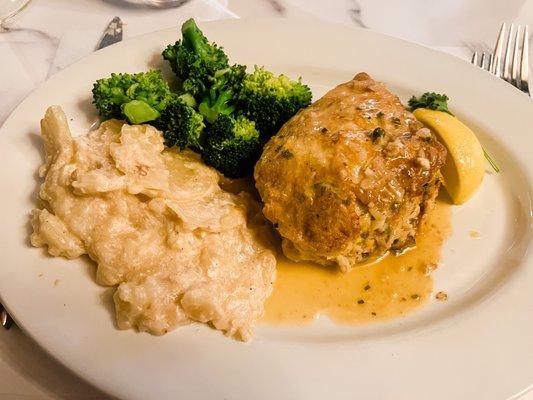 Stuffed Flounder with Crabmeat