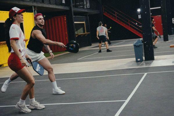 Indoor pickleball miami