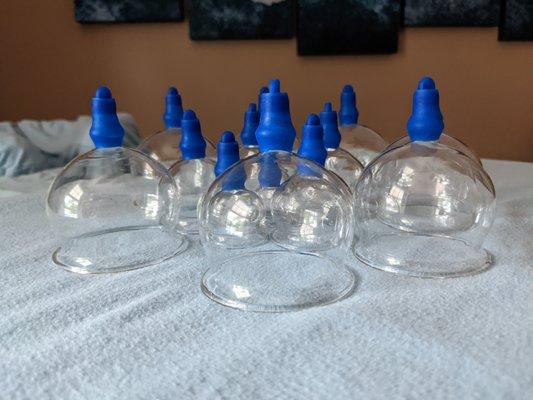 Try cupping to loosen restrictions.