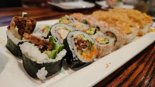 Happy hour roll assortment