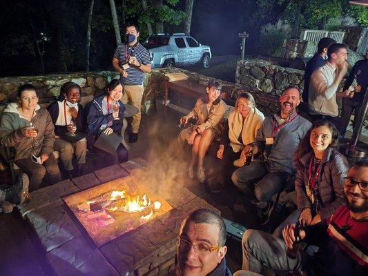 S'mores at the firepit