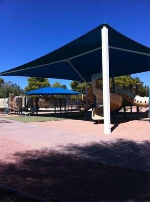 One of the playgrounds