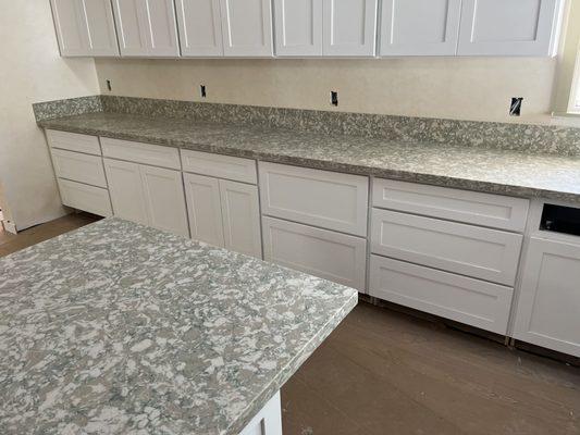 New cabinet & countertop job