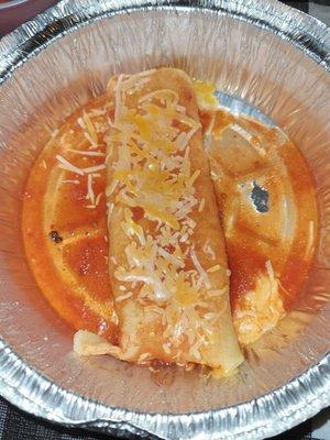 Cheese enchilada