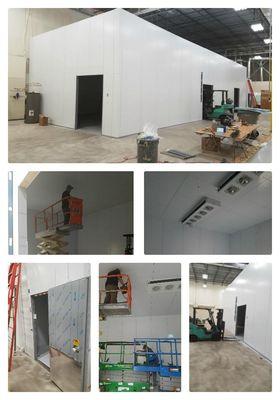 26,000 cubic feet of refrigerated space, installed by Florida Air Service's qualified team.