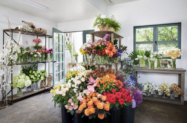 Menlo Botanica floral shop and design studio @ Allied Arts Guild, Menlo Park