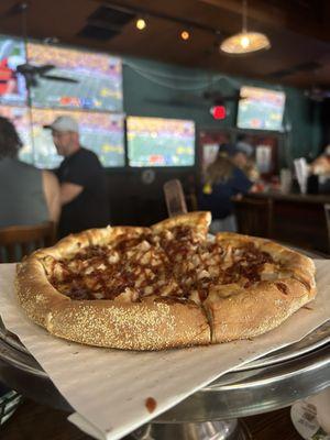 Bbq chicken pizza