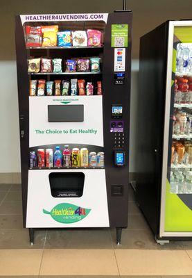 Healthy Vending Machines on site!