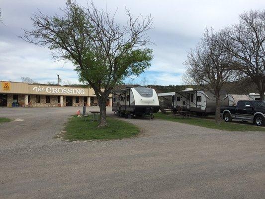 Kamp store and a couple of sites.