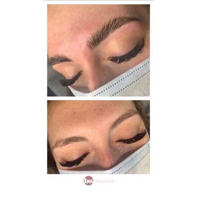 Brow Lamination + Tint & Wax