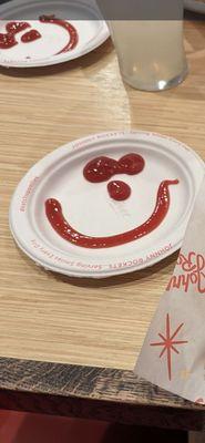 I love their signature while served with ketchup.