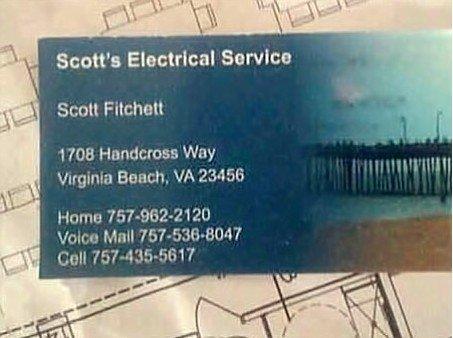 Your number one go to Electricians co. call Scott now