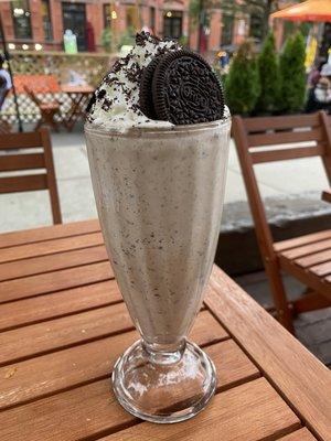 Oreo milkshake