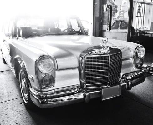 Beautiful classic Mercedes 600 at L&M Motors