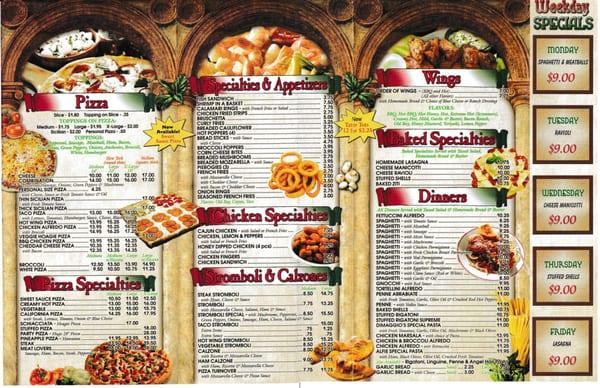 Menu (2of2)