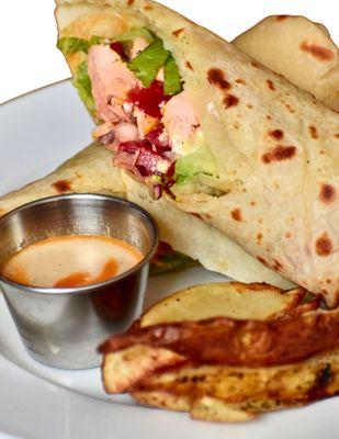 Fish Taco Crepe