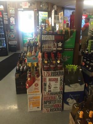 True Russian vodka 80proof double gold winner  6 time distilled  available at this location excellent price. Best of the best