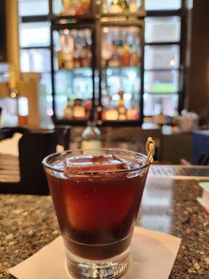 Black Cherry Chocolate Manhattan