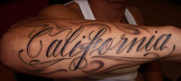 cali / lettering