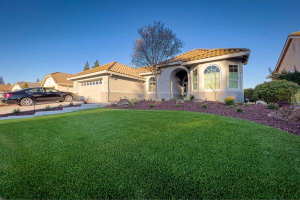 Mike does a fantastic job on artificial turf installation.  We get compliments on this turf daily.