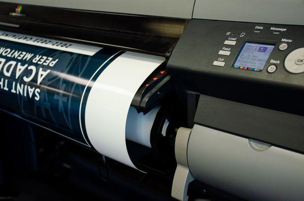 This is an example of our wide format printing options.