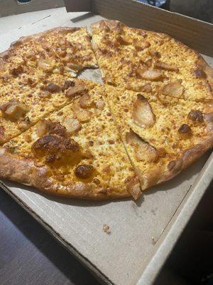 Buffalo chicken pizza