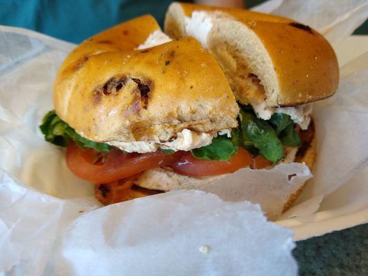 OH BABY! On a Memory Lane road trip in Binghamton, and back to BAGEL HEAVEN today! :-D