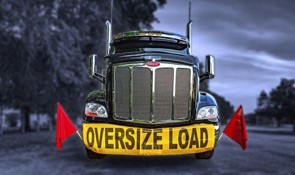 Oversized loads are our specialty.