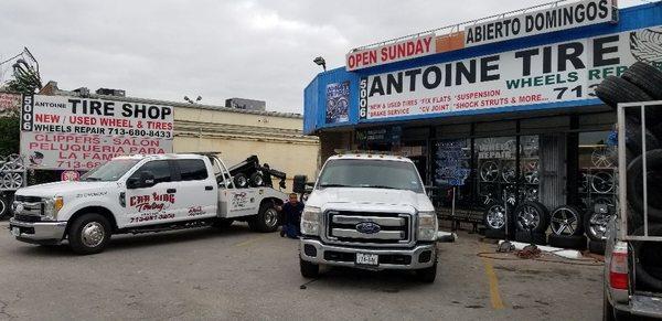 TOW TRUCK TIRES AVAILABLE AT ANTOINE TIRE & AUTO