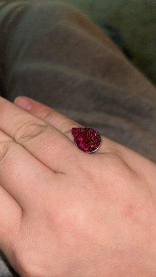 My ruby ring