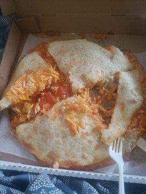 Buffalo Chicken Quesadilla