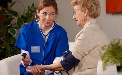 Skilled nursing care is only one for the home health care services offered by brightStar Care of S. Greensboro.