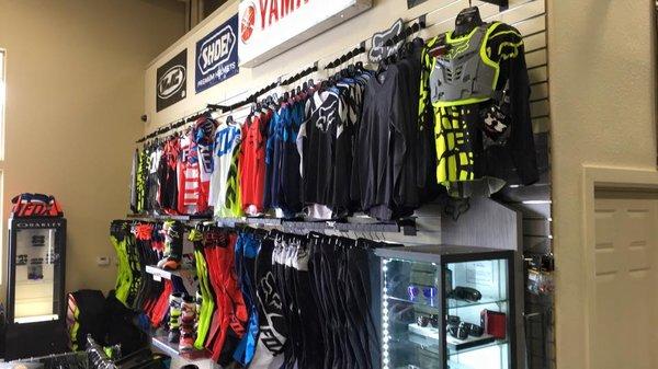 Come see for yourself, the one of the largest selections in off road riding gear in Humboldt County