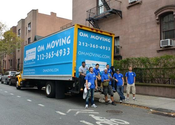 Om moving team after loading, truck is heading to Nashville, TN