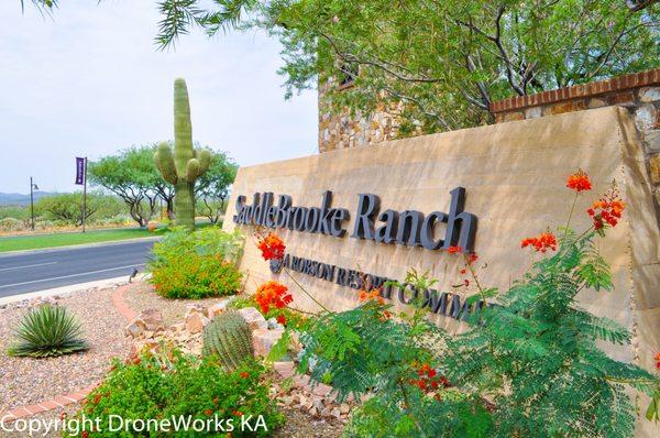 Entrance to SaddleBrooke Ranch Community