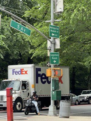 Crosswalk to office