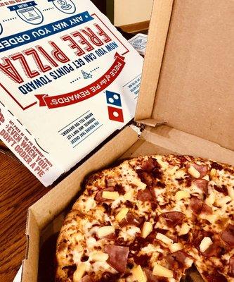 Dominos you did it again! Great service, great deals & AWESOME pizza!