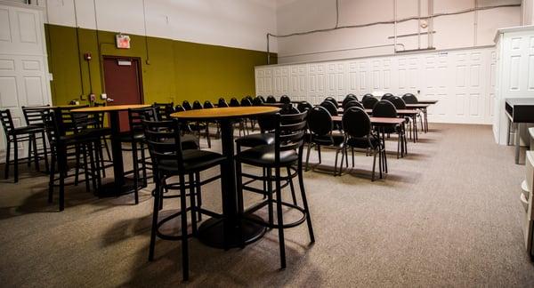 Training room pub tables