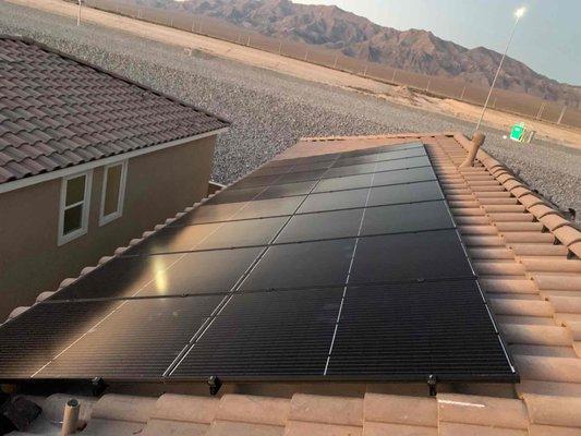 The Palmetto team just installed solar panels in Las Vegas, Nevada