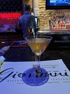 Delicious custom Martini