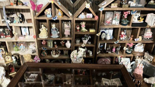 These are some of my miniature collection   Most pieces from My Dollhouse