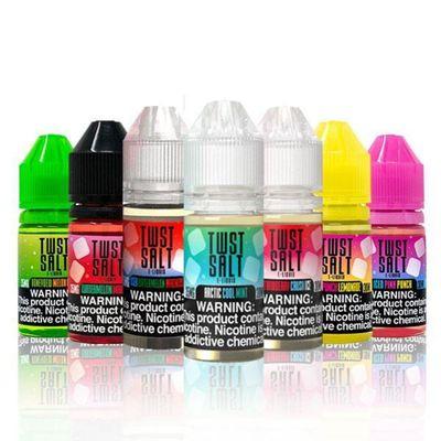 Twist Salt Nic Including New Artic Cool Mint